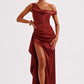 Juliene Maxi Dress - Rust
