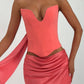Kamiyah Corset - Coral Pink
