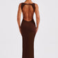 Kassandra Maxi Dress - Chocolate