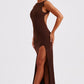 Kassandra Maxi Dress - Chocolate