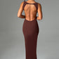 Kassandra Maxi Dress - Chocolate