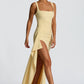 Katana Maxi Dress - Lemon