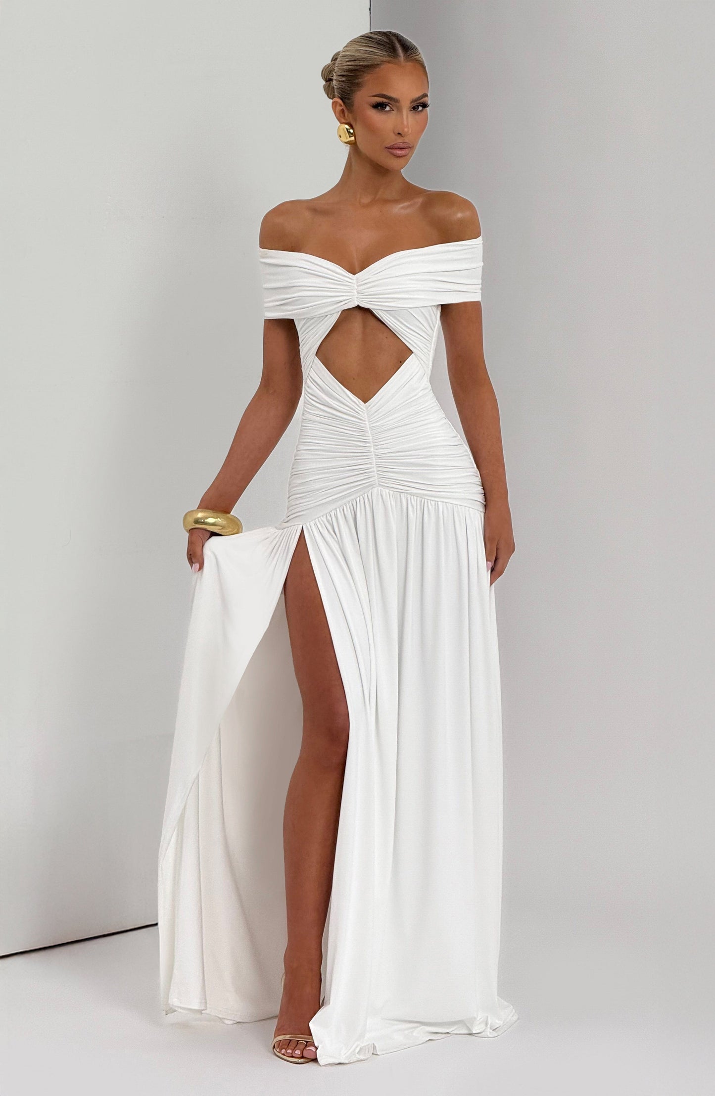 Kathryn Maxi Dress - White