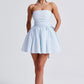 Katrina Mini Dress - Blue