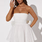 Katrina Mini Dress - Ivory Sparkle