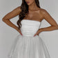 Katrina Mini Dress - Ivory Sparkle