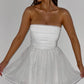 Katrina Mini Dress - Ivory Sparkle