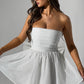 Katrina Mini Dress - Ivory Sparkle