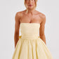 Katrina Mini Dress - Lemon