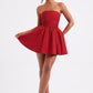 Katrina Mini Dress - Red