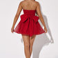 Katrina Mini Dress - Red Sparkle