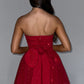 Katrina Mini Dress - Red Sparkle