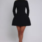 Kelly Mini Dress - Black