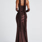 Kensington Maxi Dress - Plum Brown