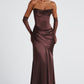 Kensington Maxi Dress - Plum Brown