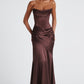 Kensington Maxi Dress - Plum Brown