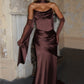 Kensington Maxi Dress - Plum Brown