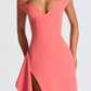 Khalesia Maxi Dress - Coral Pink