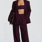 Kirsty Pants - Plum