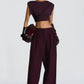 Kirsty Pants - Plum