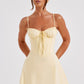 Lacey Mini Dress - Lemon