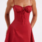 Lacey Mini Dress - Red