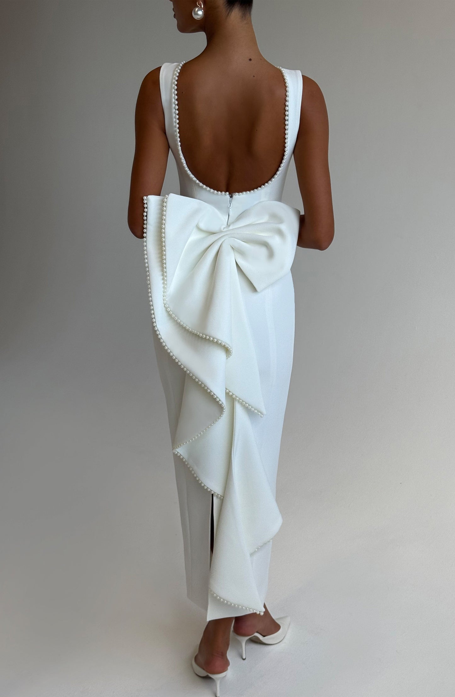 Lana Midaxi Dress - Ivory