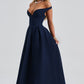 Lanetta Midi Dress - Navy