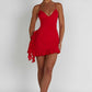 Larosa Mini Dress - Red