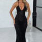 Leilina Maxi Dress - Black