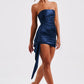 Leoni Mini Dress - Navy