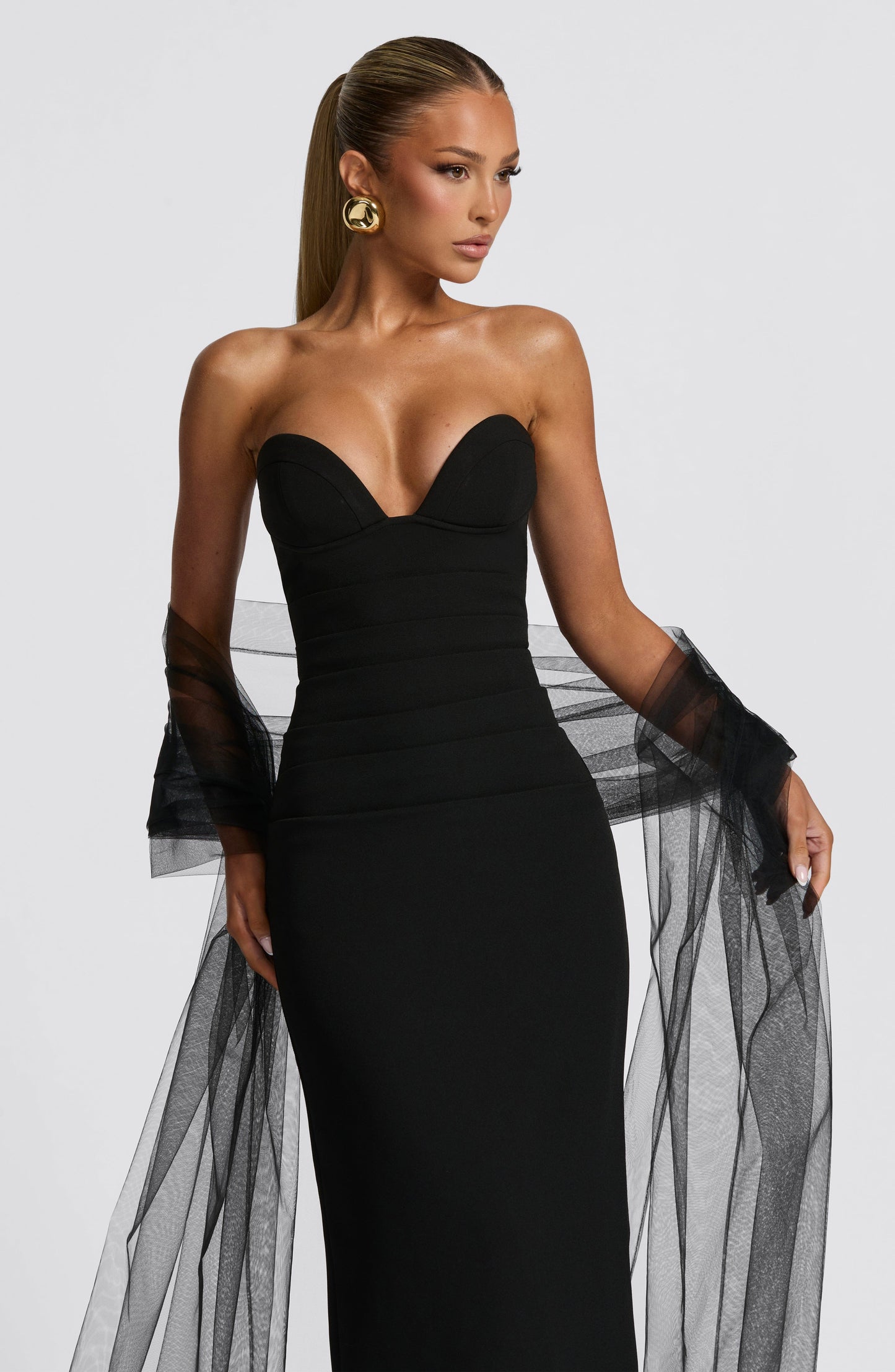 Lindsey Maxi Dress - Black