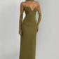 Lindsey Maxi Dress - Deep Olive