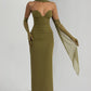 Lindsey Maxi Dress - Deep Olive