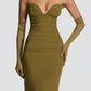 Lindsey Maxi Dress - Deep Olive