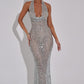 Lorena Maxi Dress - Silver