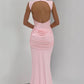 Lorenza Maxi Dress - Blush