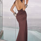Lorenza Maxi Dress - Plum Brown