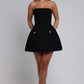 Lottie Mini Dress - Black