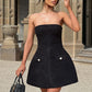 Lottie Mini Dress - Black