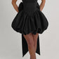 Lotus Mini Dress - Black