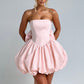 Lotus Mini Dress - Blush