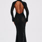 Lourdes Maxi Dress - Black