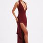 Luella Maxi Dress - Burgundy