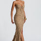 Lysandra Maxi Dress - Beige