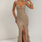 Lysandra Maxi Dress - Beige