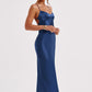 Malika Maxi Dress - Navy
