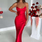 Malika Maxi Dress - Red