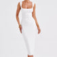 Malina Midi Dress - Ivory