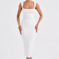 Malina Midi Dress - Ivory